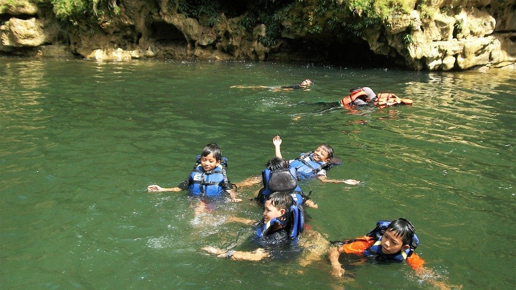 River Swimming Fun